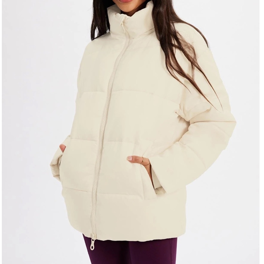 Girlfriend Collective Snow Classic Puffer